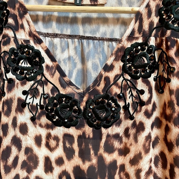 Tiger Cat Dress by Double D Ranch, NWT, Very Elegant - Picture 3 of 5